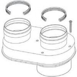 R2K Člen rozdvojovací 2 x 80 mm