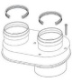 R2K Člen rozdvojovací 2 x 80 mm